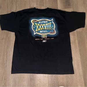 Vintage Reebok 2004 Houston Super bowl XXXVIII T-shirt